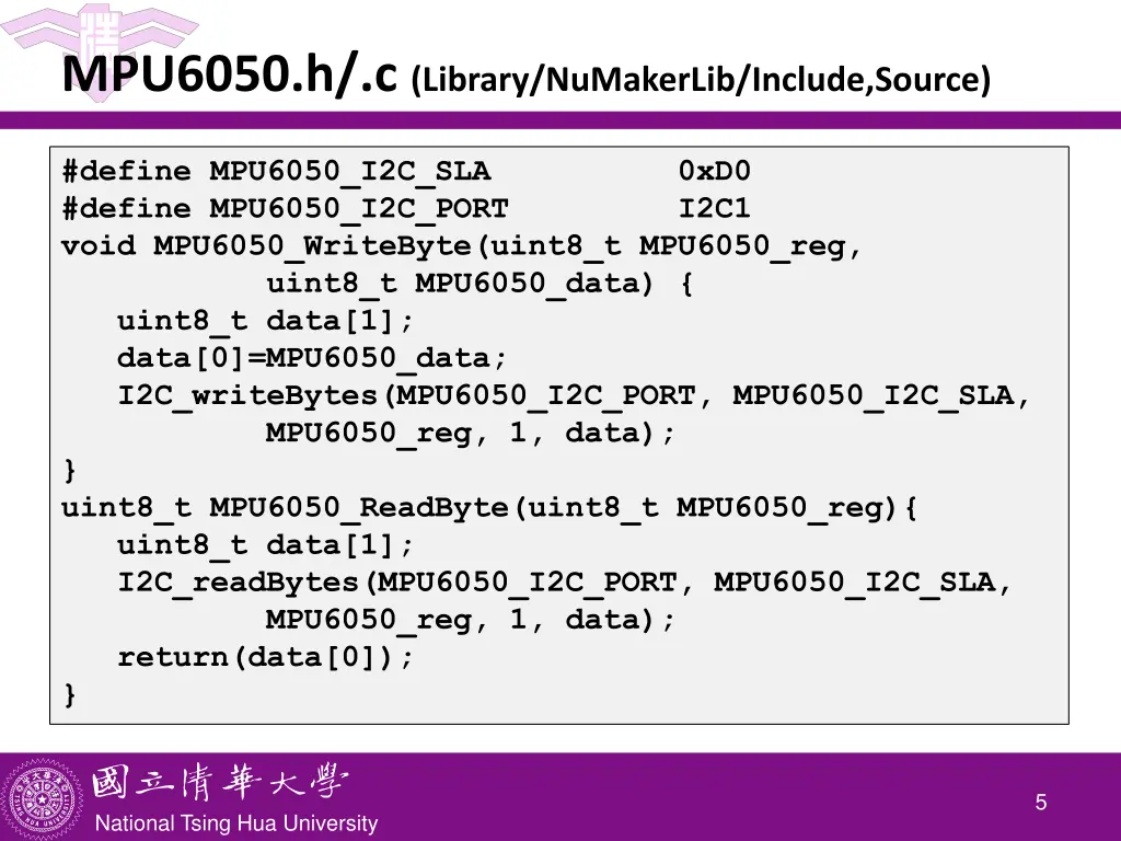 mpu6050 h c library numakerlib include source