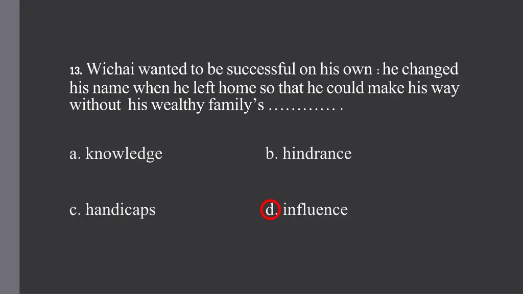13 wichaiwanted to be successful