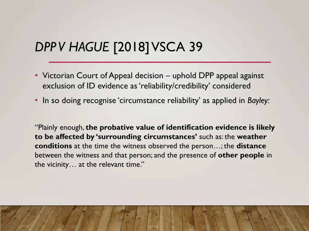 dpp v hague 2018 vsca 39