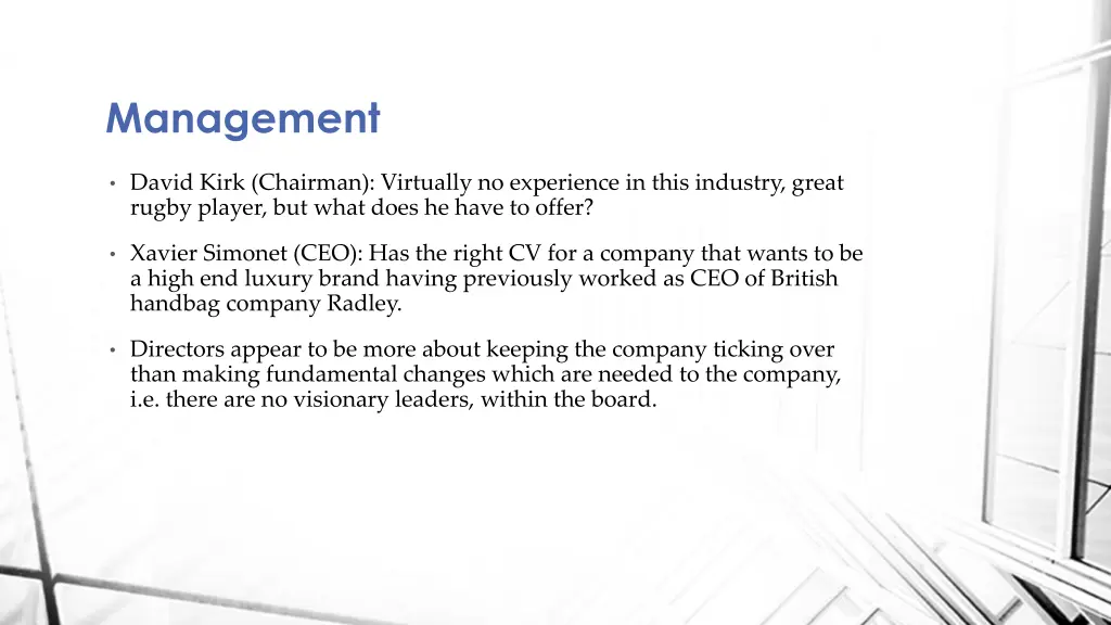 management