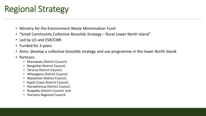 regional strategy regional strategy
