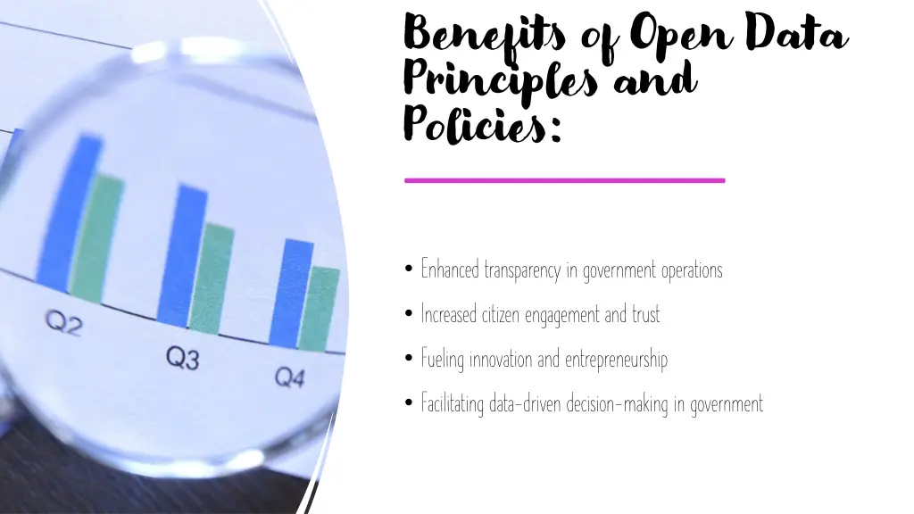 benefits of open data principles and policies