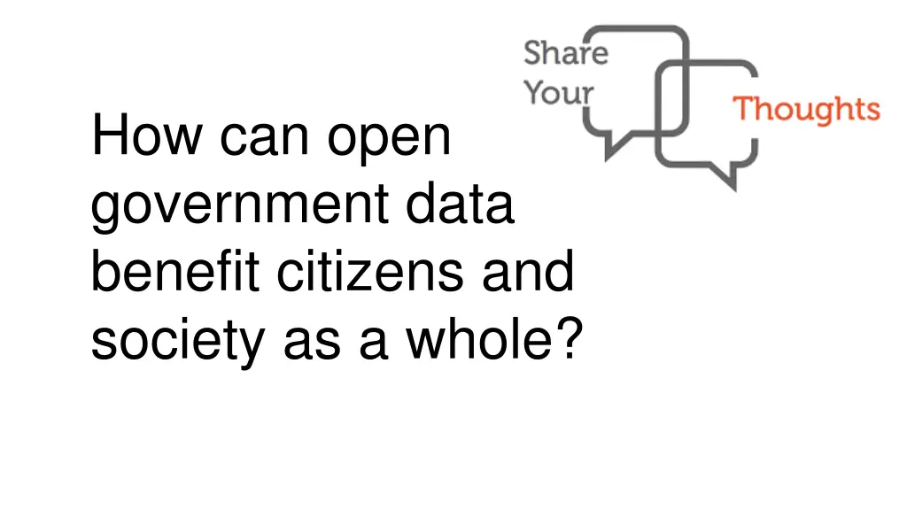 how can open government data benefit citizens