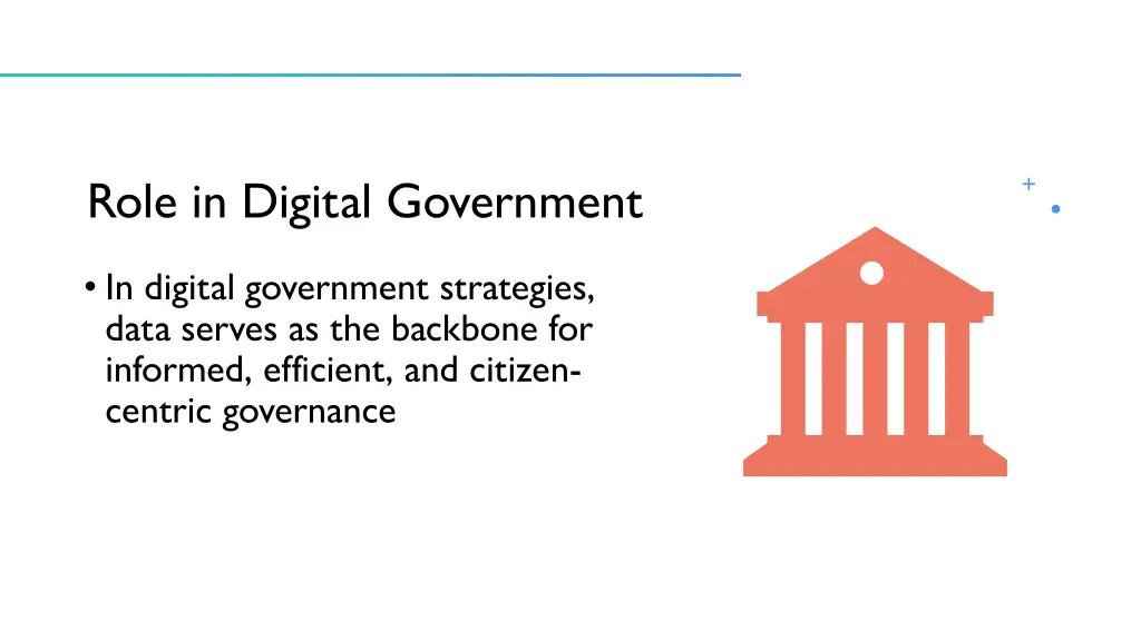 role in digital government