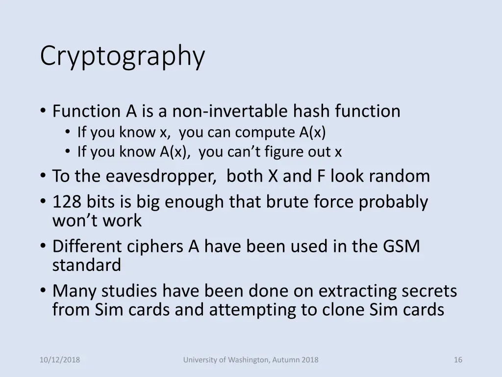 cryptography