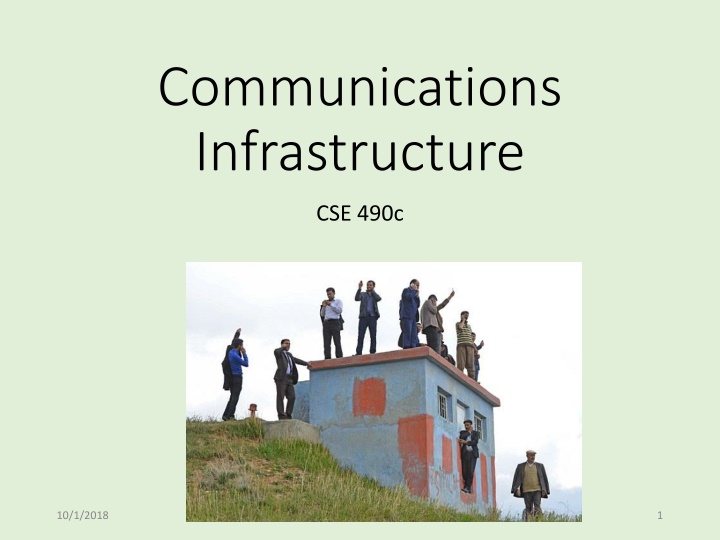communications infrastructure