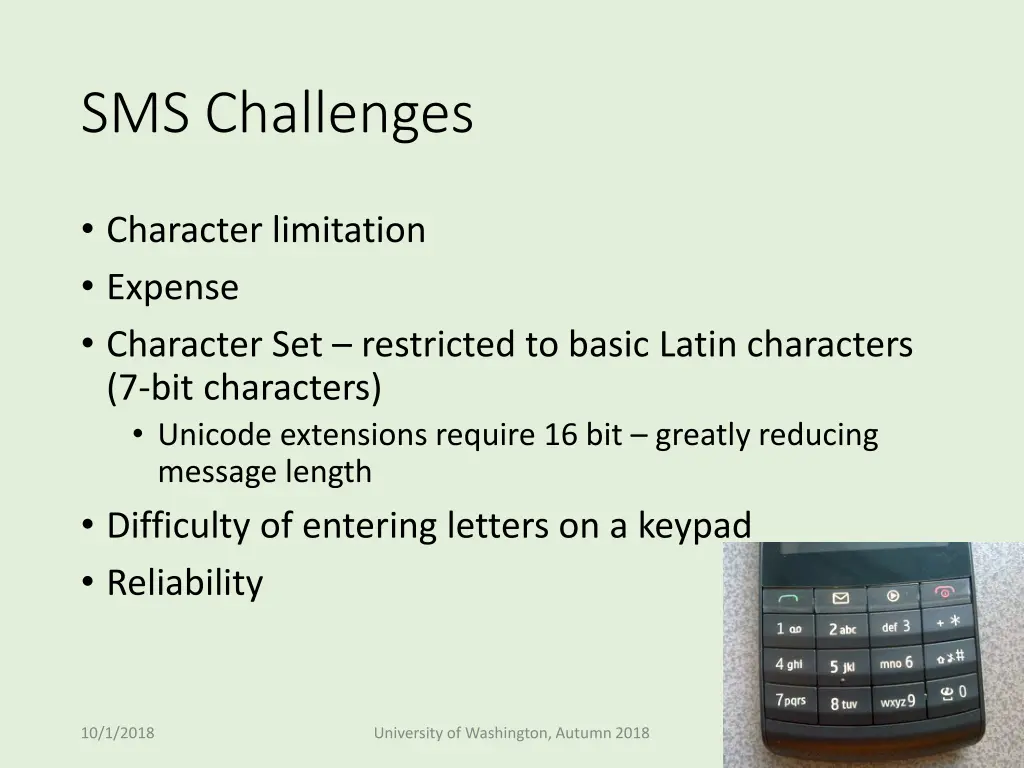 sms challenges