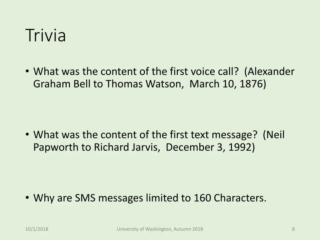 trivia