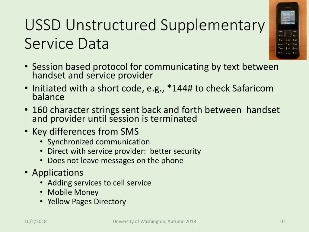 ussd unstructured supplementary service data