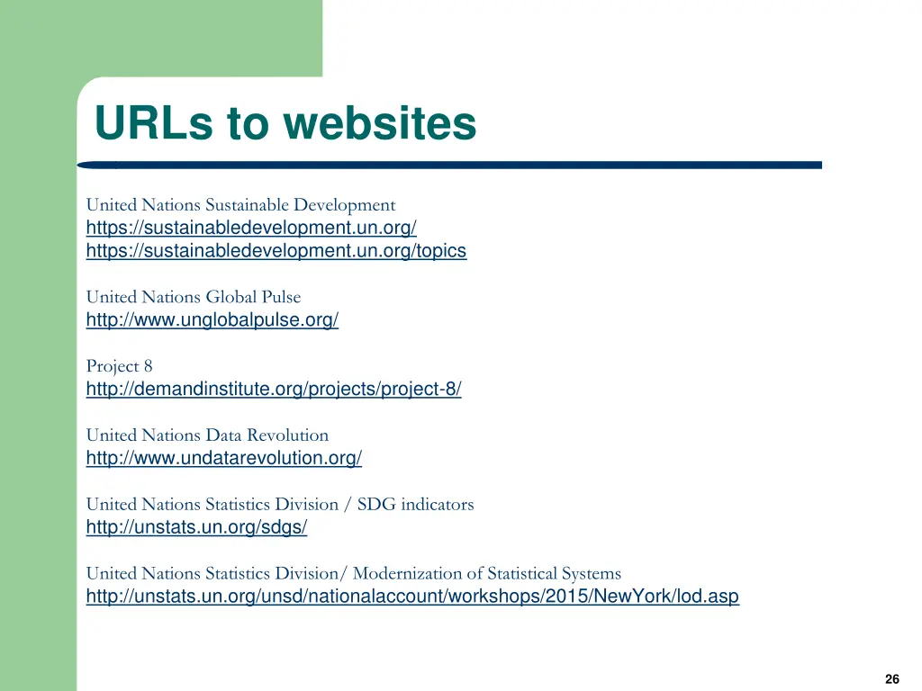 urls to websites 2