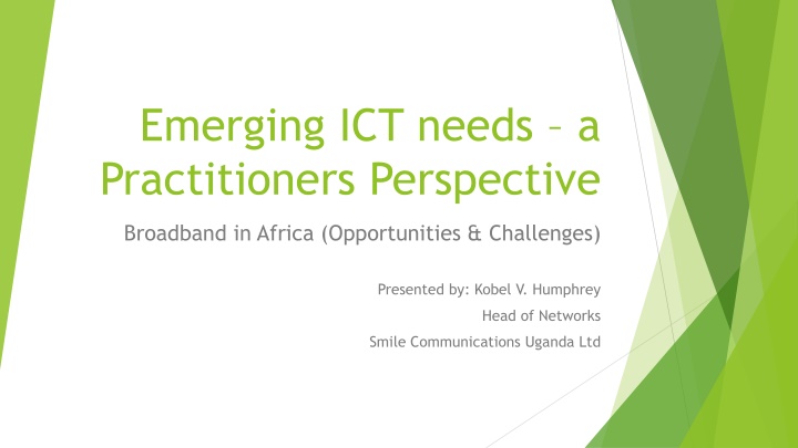 emerging ict needs a practitioners perspective