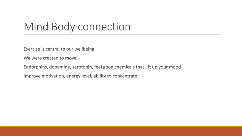mind body connection