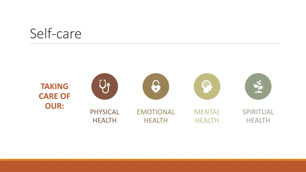 self care