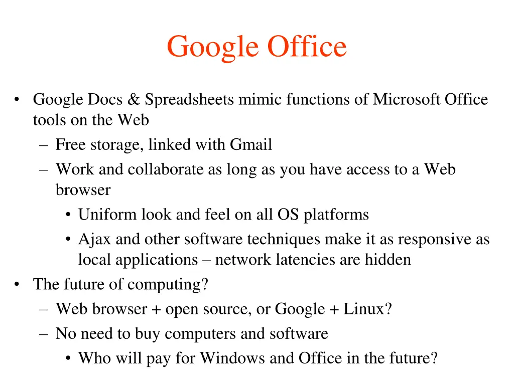 google office