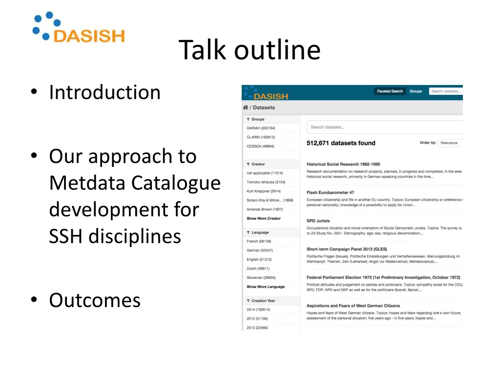 talk outline