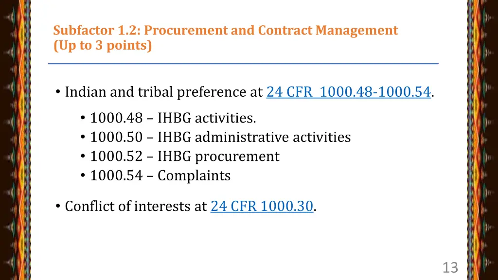 subfactor 1 2 procurement and contract management 2