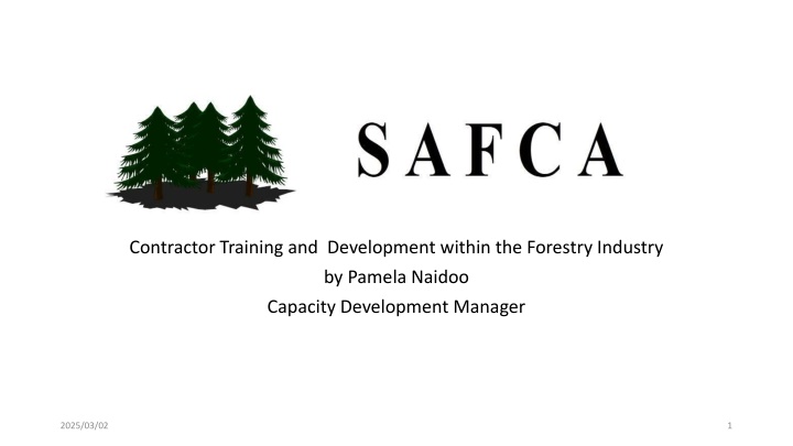 contractor training and development within