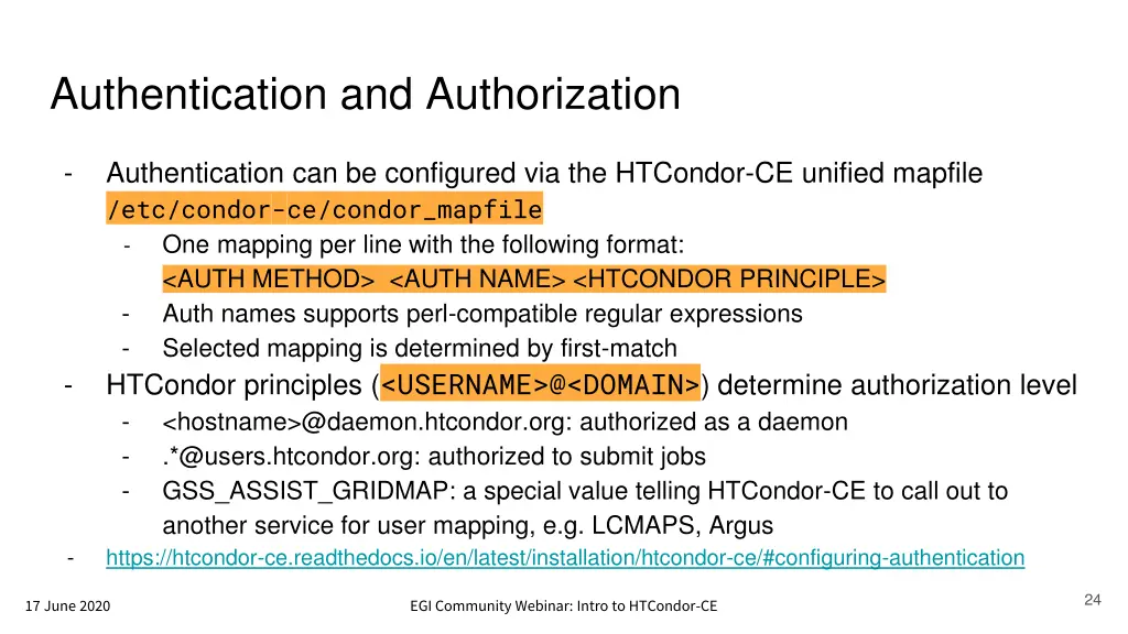 authentication and authorization