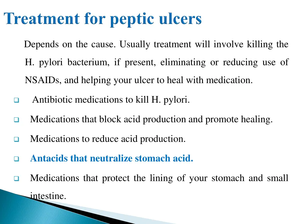 depends on the cause usually treatment will