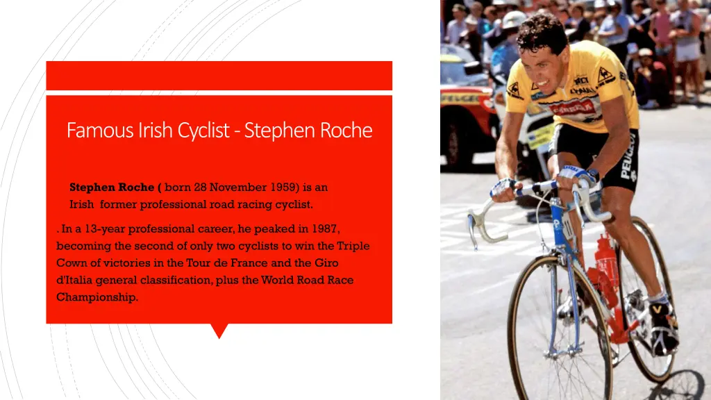 famousirishcyclist stephen roche