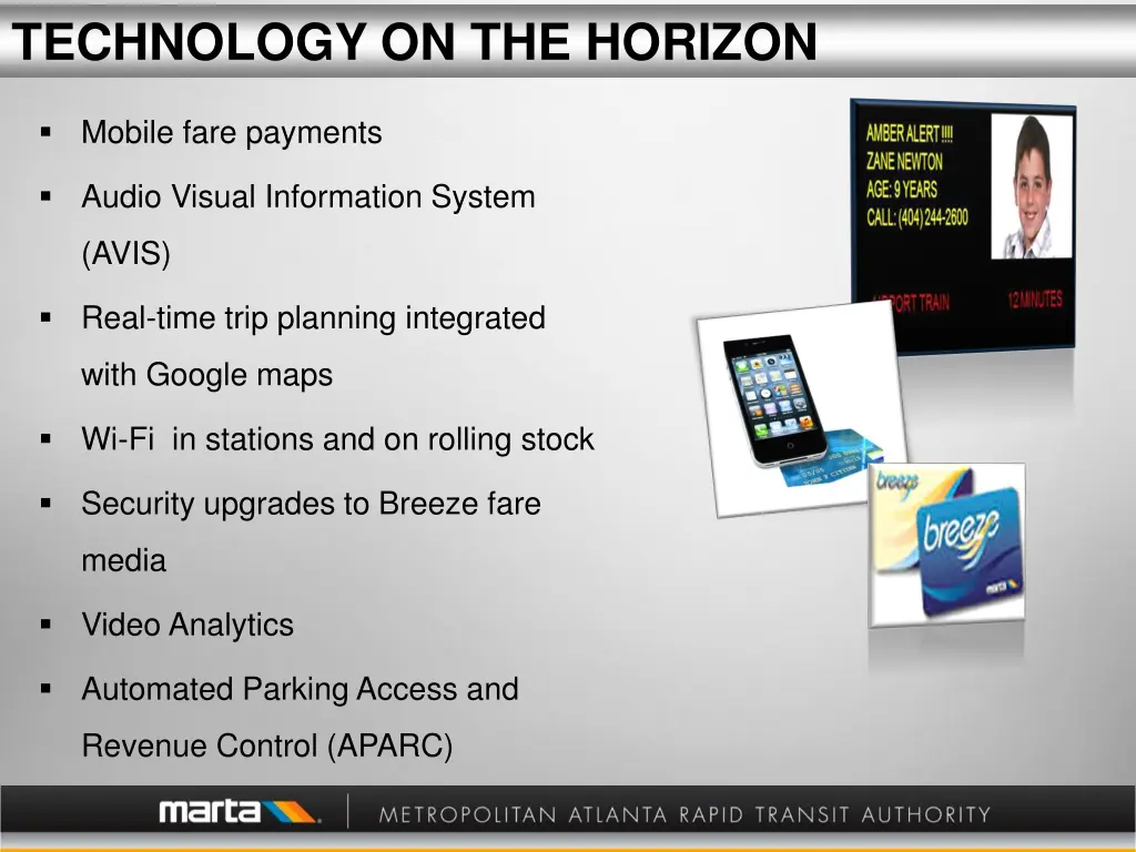 technology on the horizon