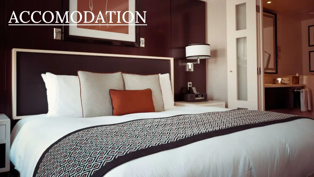 accomodation
