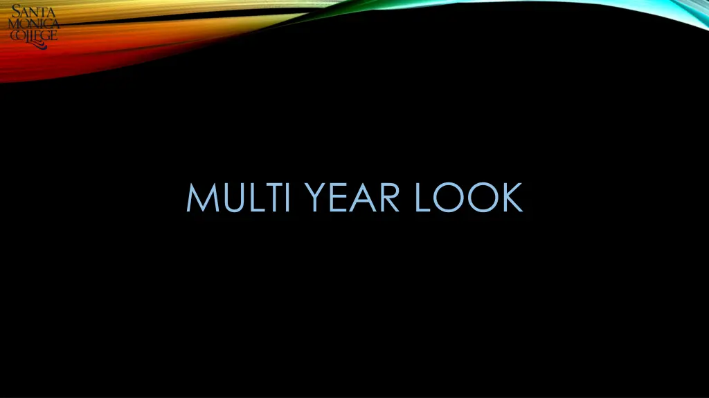 multi year look