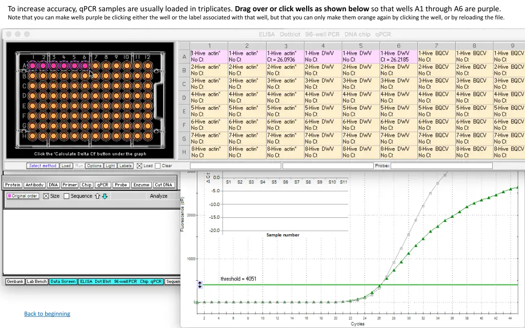 to increase accuracy qpcr samples are usually
