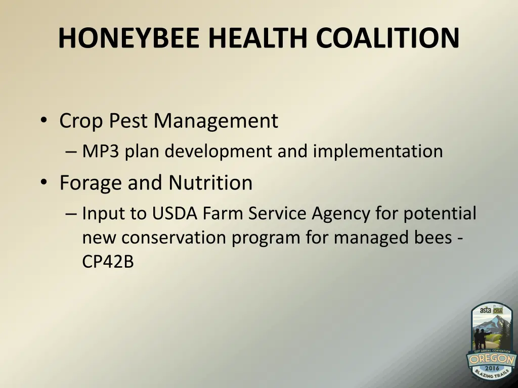 honeybee health coalition
