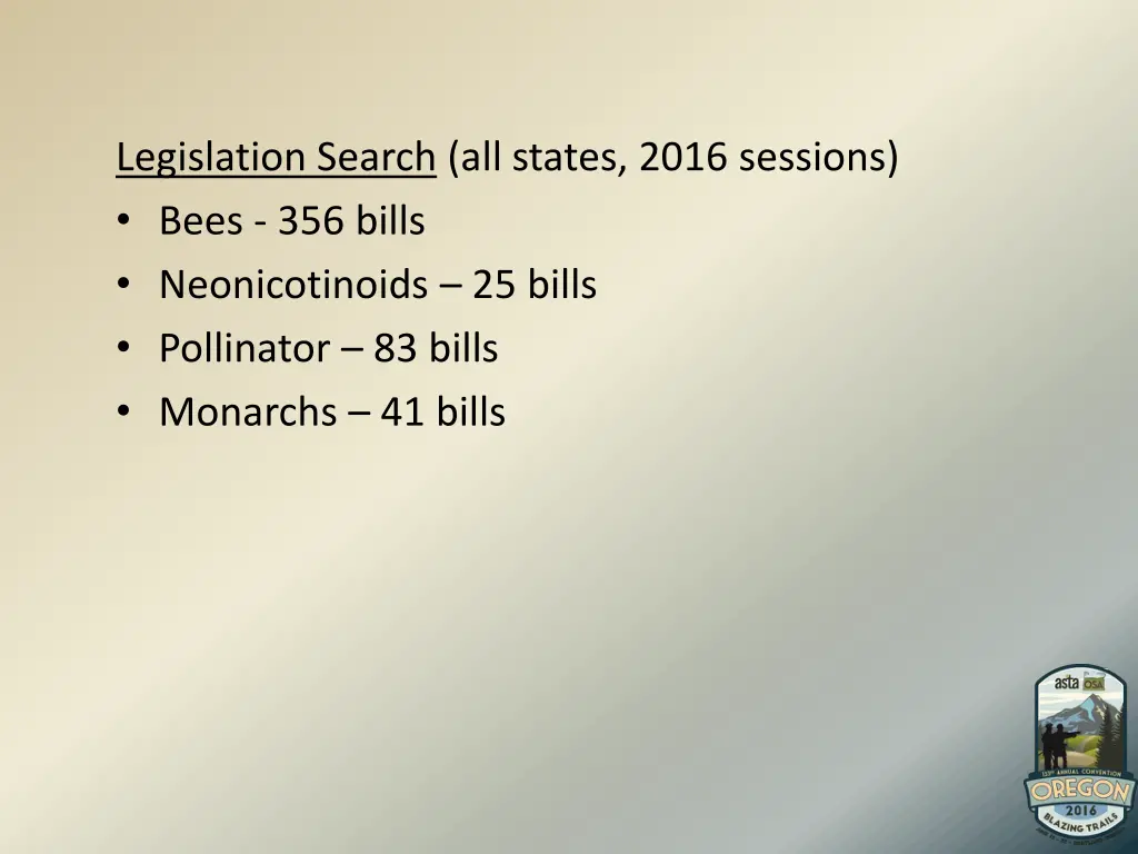 legislation search all states 2016 sessions bees