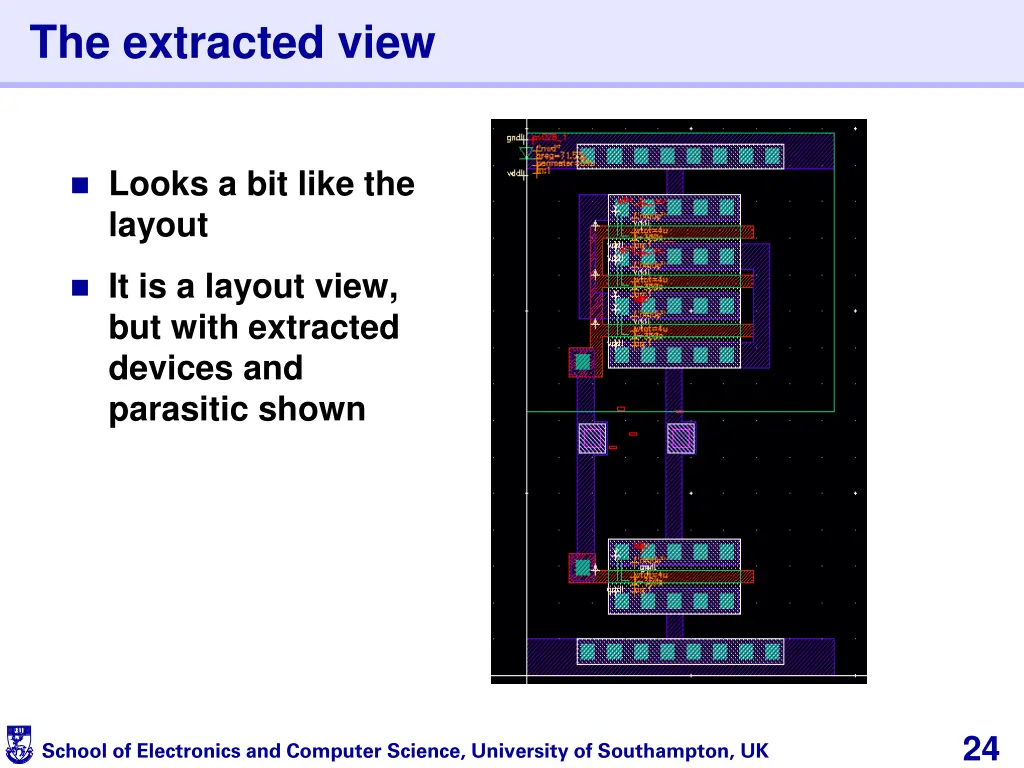 the extracted view 1