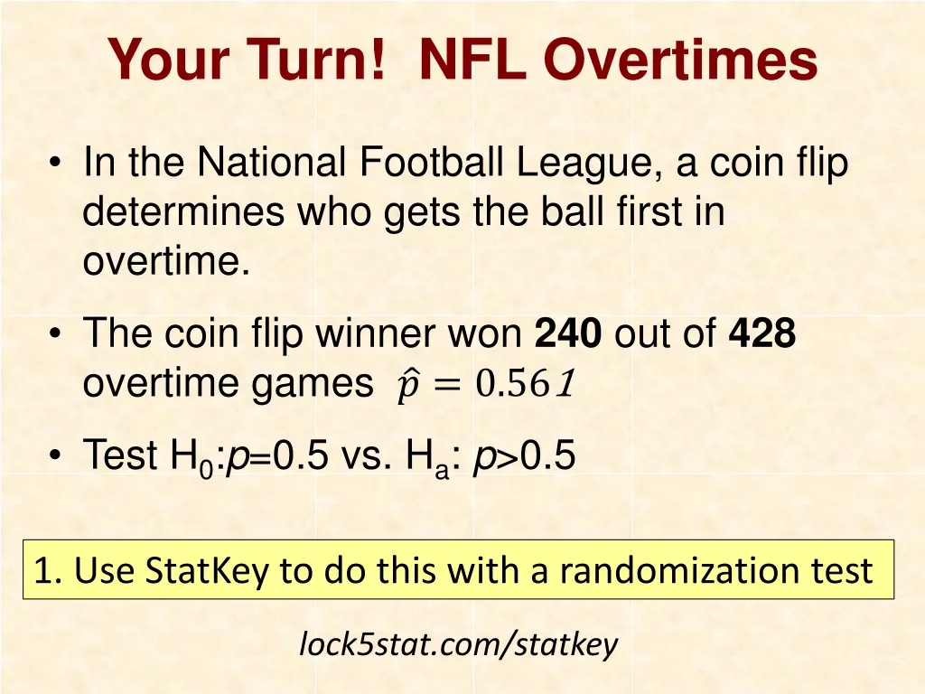 your turn nfl overtimes