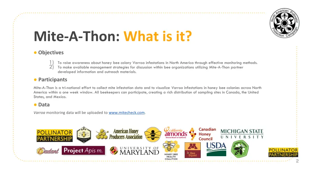 mite a thon what is it