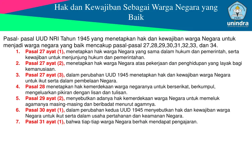 hak dan kewajiban sebagai warga negara yang baik