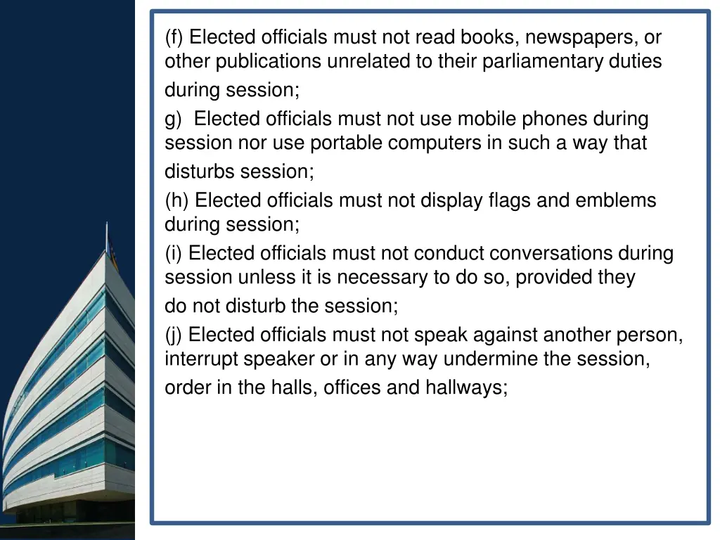 f elected officials must not read books