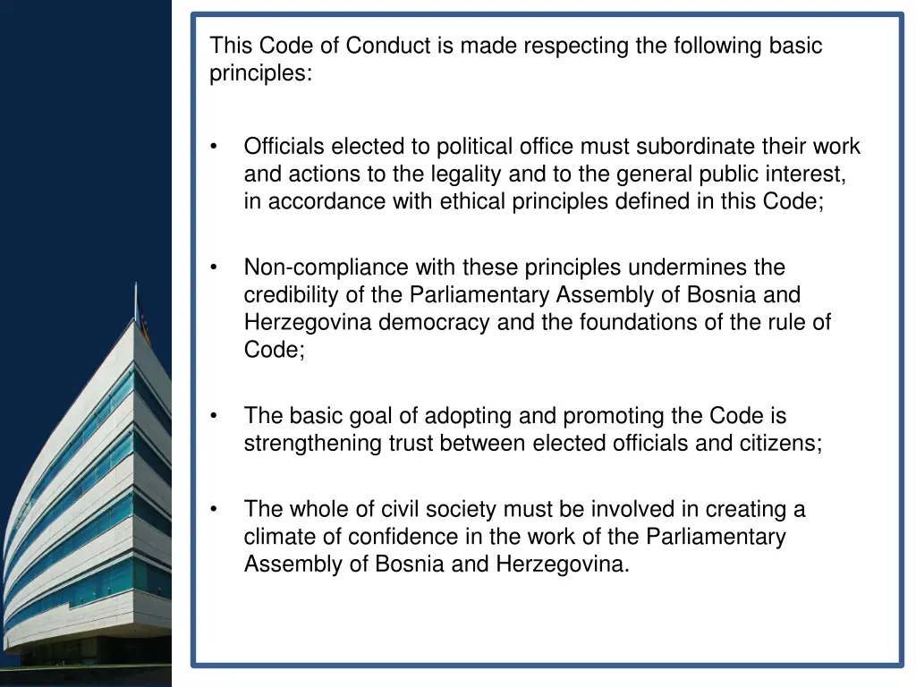 this code of conduct is made respecting
