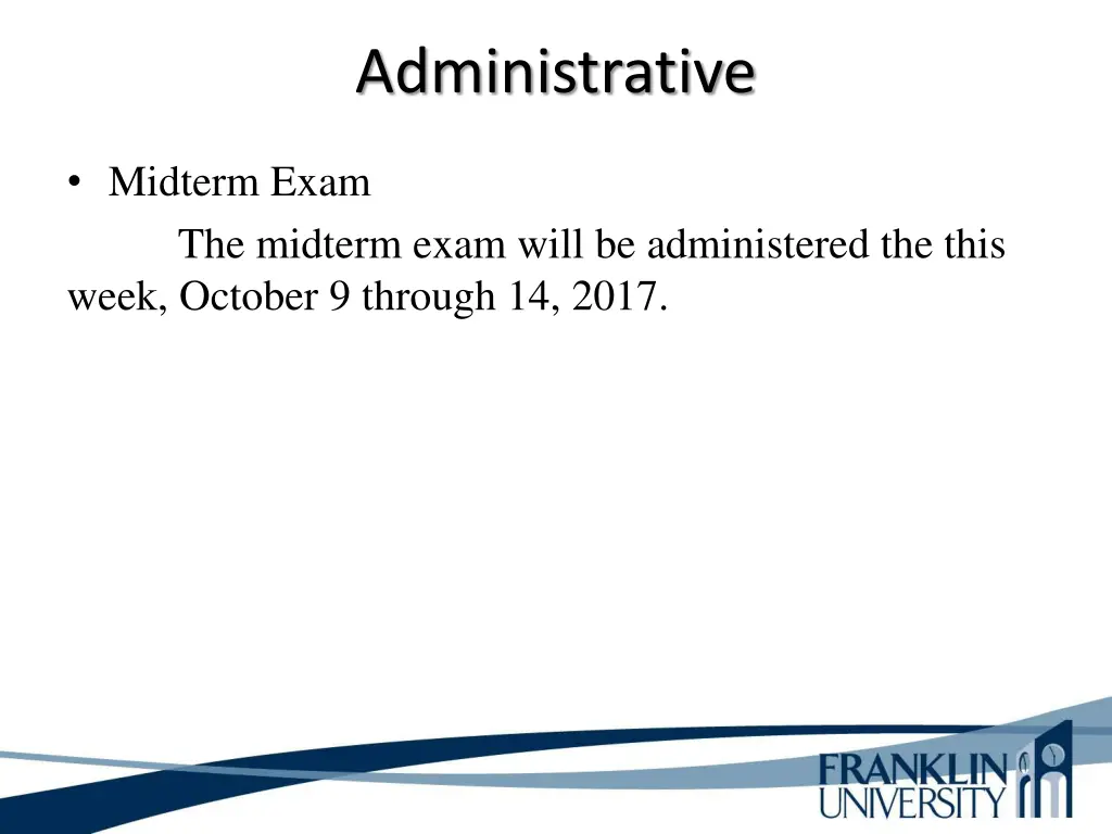administrative