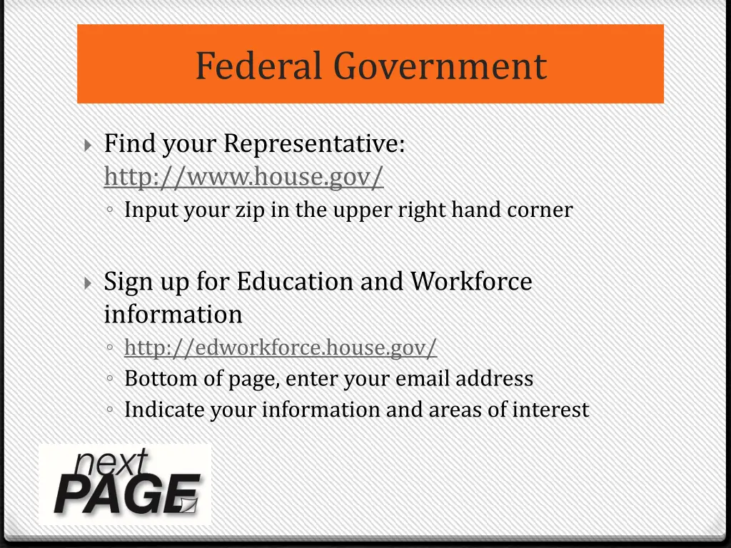 federal government 1