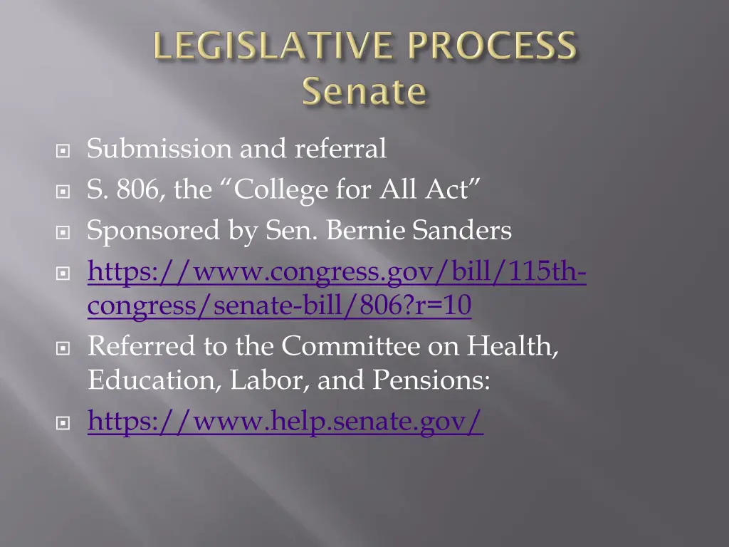 submission and referral s 806 the college