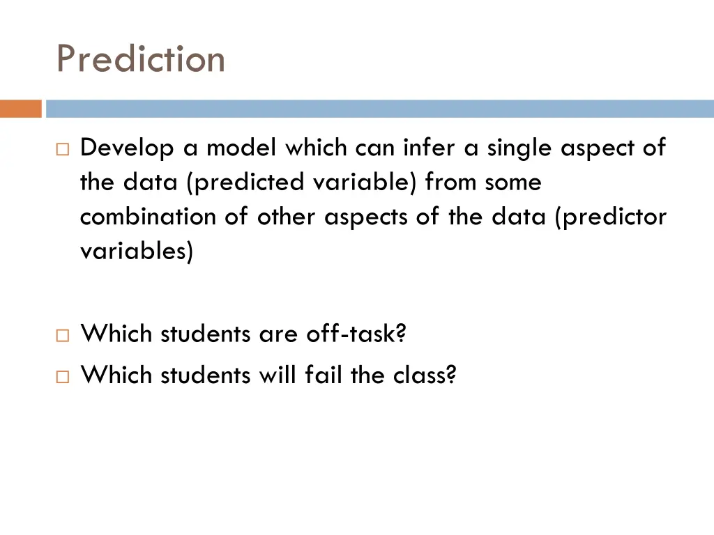 prediction