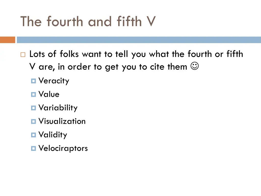 the fourth and fifth v