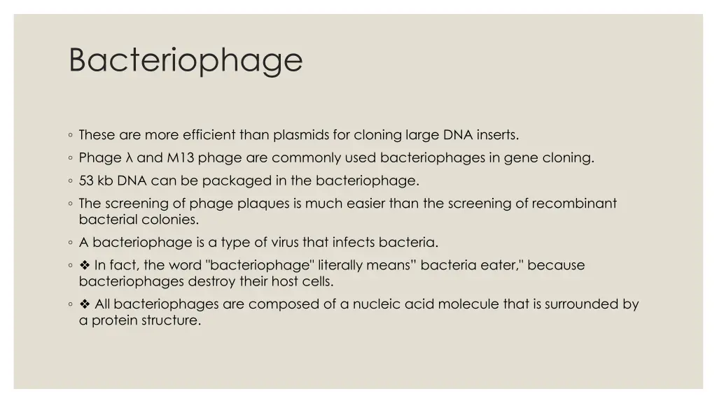 bacteriophage