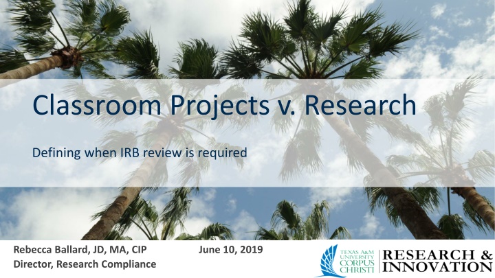 classroom projects v research