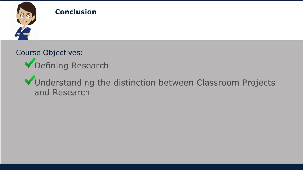 conclusion