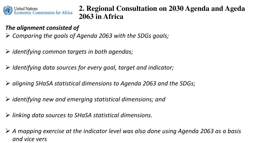 2 regional consultation on 2030 agenda and ageda 2