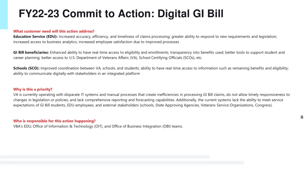 fy22 23 commit to action digital gi bill