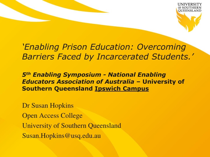 enabling prison education overcoming barriers