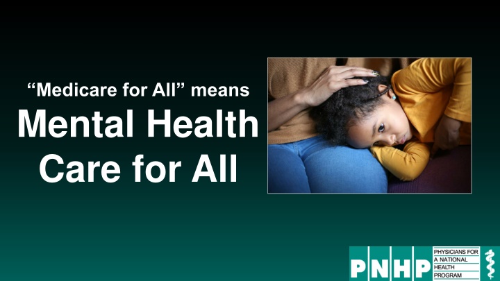 medicare for all means mental health care for all