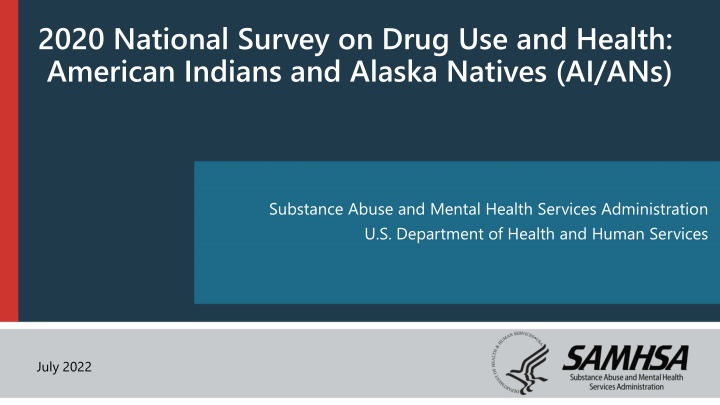 2020 national survey on drug use and health
