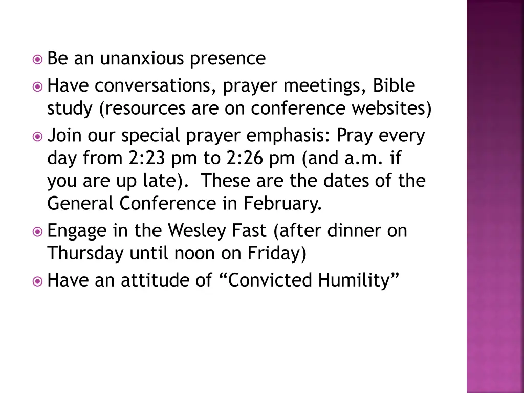 be an unanxious presence have conversations
